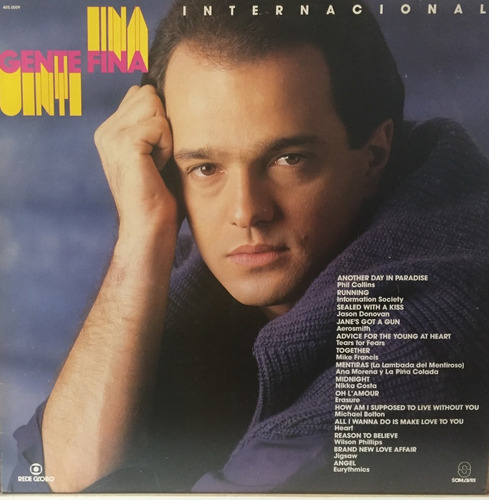 Lp Novela Gente Fina - Internacional Som Livre 1990 