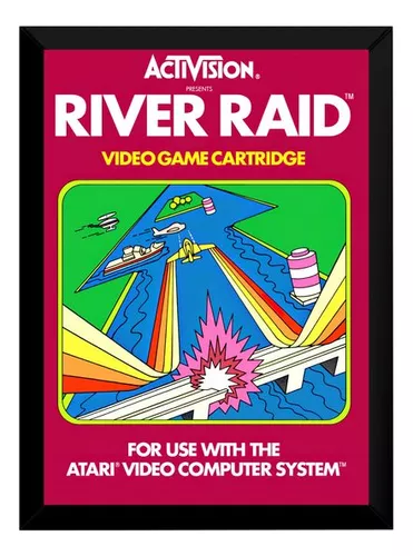 Camiseta River Raid Atari Activision - Retro Games