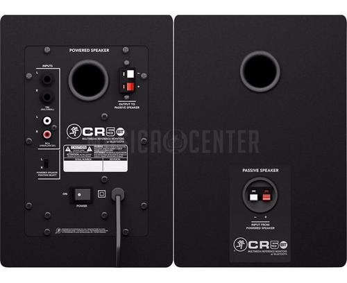 Monitor De Áudio Mackie Cr5 Bt Referência Estúdio Par 50w