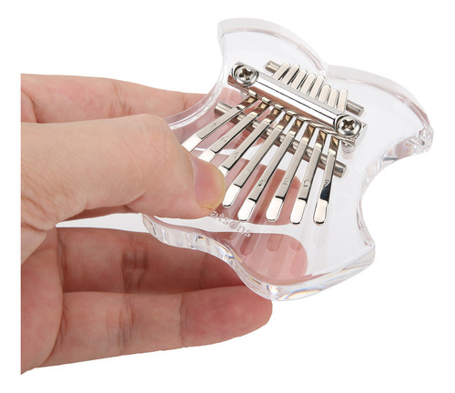 Fruit Mbira Thumb Piano Crystal Mini Música Portátil