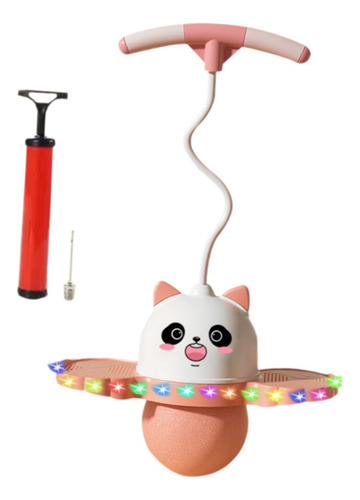 Pogo Saltarin Con Forma De Panda Con Asa, Palo Saltar Pelota