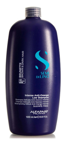 Shampoo Semi Di Lino Brunette Intense Anti- Orange 1000ml 