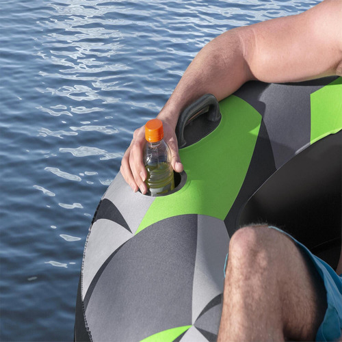 Flotador Anillo Doble Inflable Verde 119cm Bestway