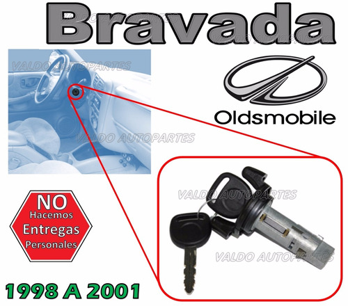 98-01 Oldsmobile Bravada Cilindro De Encendido Con Llaves