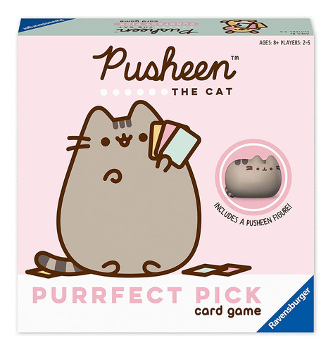 Juego De Cartas Familiar Pusheen Purrfect Pick Ravensburger