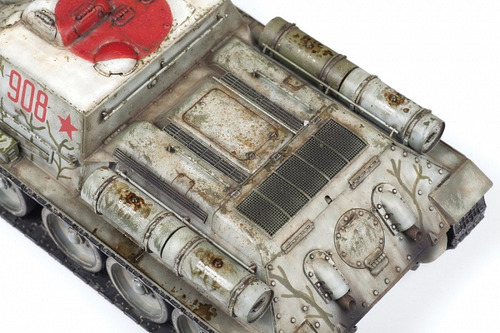Su 122 Soviet Tank Destroyer By Zvezda # 3691 1/35