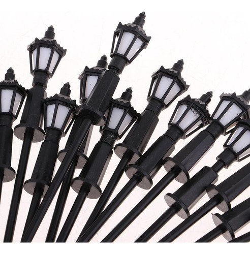 Farolas En Miniatura 20 Piezas 1:75