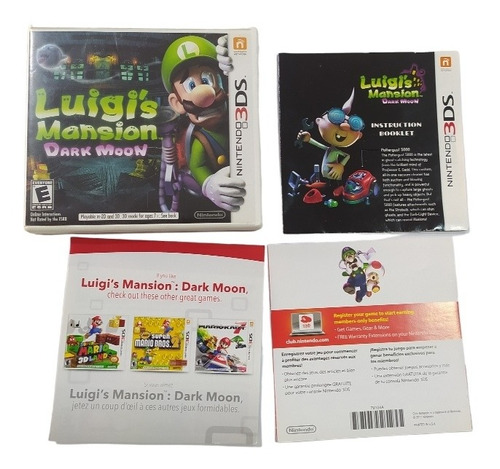 Luigis Mansion: Dark Moon - Nintendo 3ds