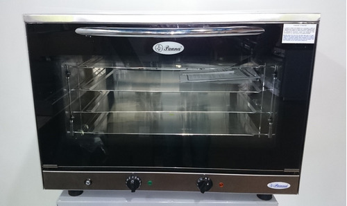 Horno Convector Pauna Beta 107 Monofásico Incluye 4 Placas