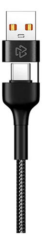 Cable Usb Stf 4 En 1 (micro, ,2 Tipo C, Para Lightning )