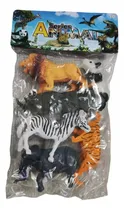 Comprar Animales Salvajes Muñecos X6 Figuras Plástico Rígido Niños