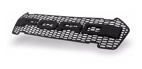 Imagem 3 de 3 de Grade Frontal Com Led Ranger Raptor 2017 2018 2019 (preto)