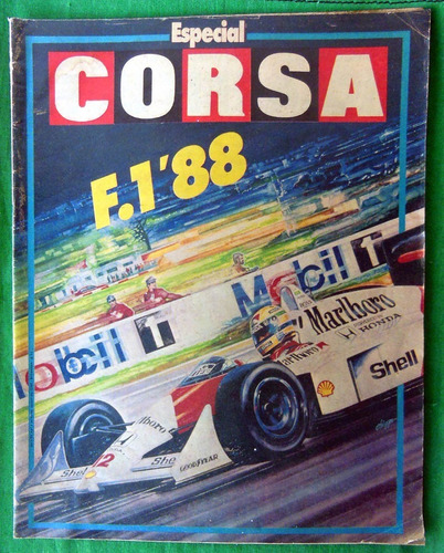 Revista Corsa 1174 Especial Fórmula 1 1988 Ayrton Senna