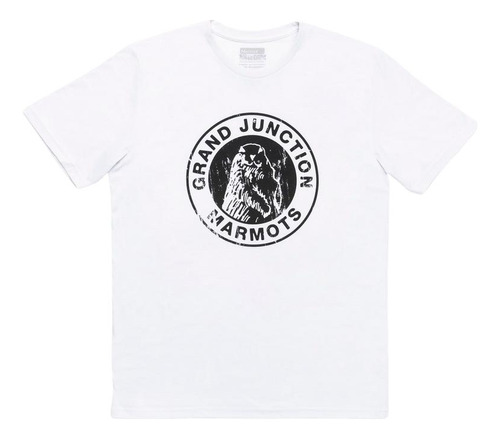 Polera Hombre Marmot Camp Tee Blanco Y Negro