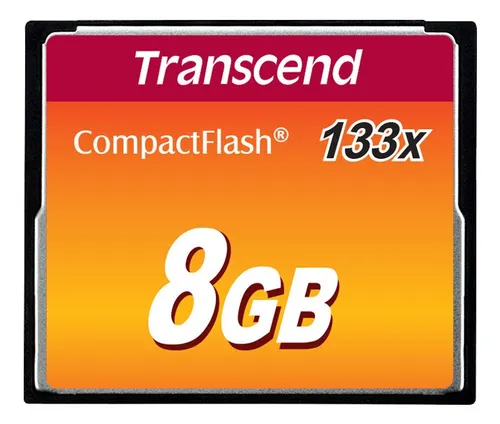 comprar Tarjeta Compact Flash Cf 8 Gb Transcend 133x