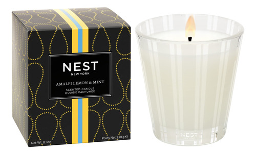 Nest Fragrances Amalfi Vela Clasica Perfumada De Limon Y Men