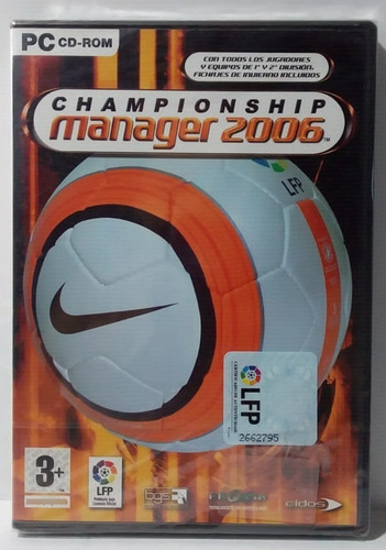 Juego Pc Cd - Rom Championship Manager 2006