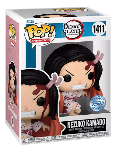 Funko Pop Animation Demon Slayer Nezuko Kamado #1411 Sp Edit