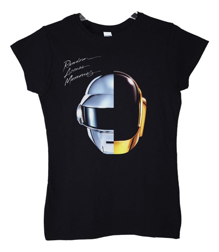 Polera Mujer Daft Punk Random Access Memories Pop Abominatro