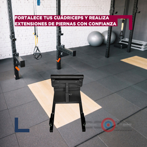 Sissy Squat Profesional Comercial Sentadilla Gimnasios