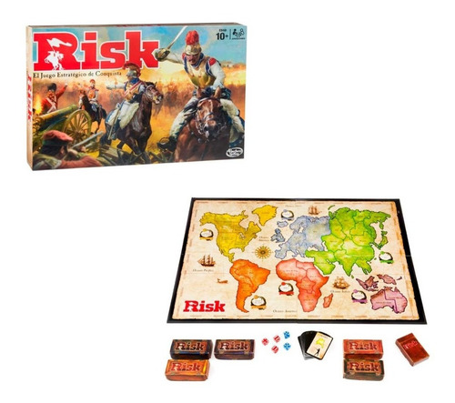 Juego De Mesa Risk En Español Original Adultos Niños