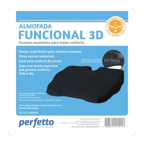 Almofada Funcional 3d