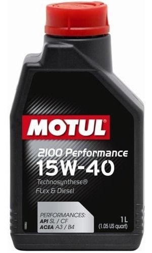 Imagem 1 de 2 de Óleo Motul 2100 Performance 15w40 1l