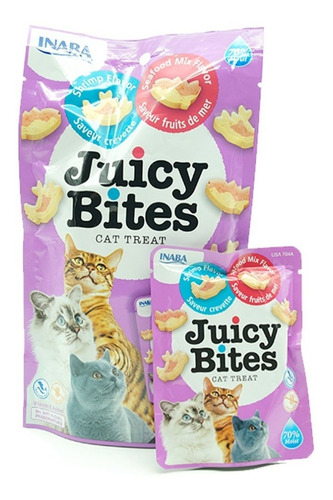 Juicy Bites Camarón Y Mariscos Para Gatos