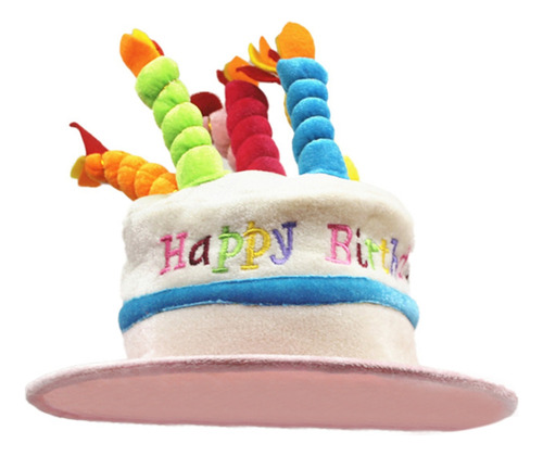 (1 #mold) Candle Caps, Pastel De Feliz Cumpleaños, Sombrero