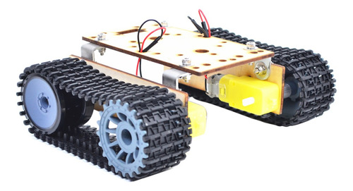 Kit De Oruga De Chasis De Carro De Tanque De Aleación Diy