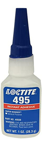 Loctite 495 Super Bonder 442-49550 1oz Adhesivo Instantáneo