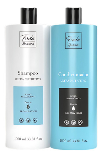 Fada Madrinha Kit Nutrição E Hidratação 2x1l