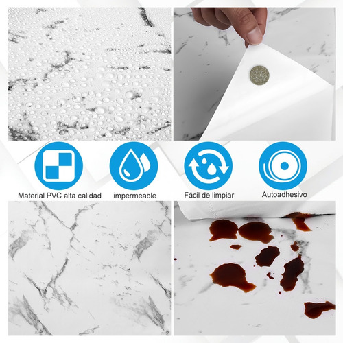 Imagen 5 de 8 de Papel Tapi Para Pisos Y Paredes Autoadherible 3d 10m*45cm