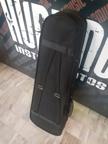 Imagen 4 de 7 de Estuche Para Violin Importado 4/4 Interior De Terciopelo