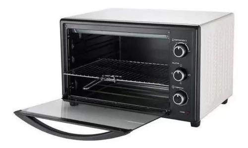 Forno Elétrico Best 66 Litros Preto/branco Grelha E Bandeja