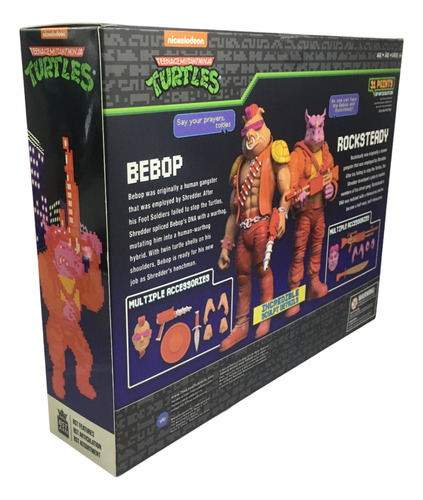 Tmnt Bst Axn Best Of Rocksteady & Bebop Arcade Damage