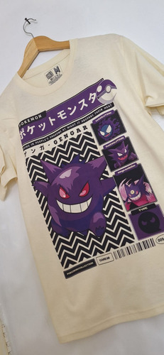 Playera Gengar Pokémon Para Hombre - Frame By Frame Mx