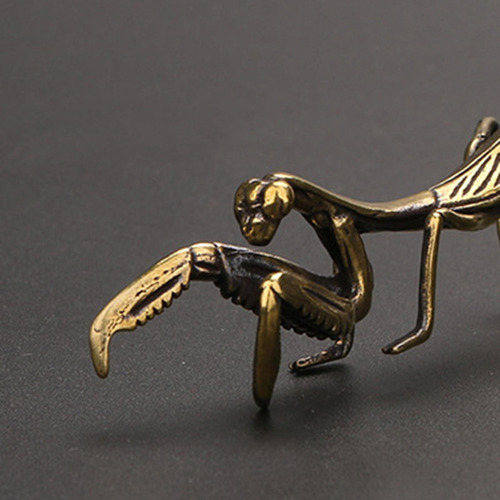 Miniatura Adorno Té Mascota Antigua Estatuilla De Insectos