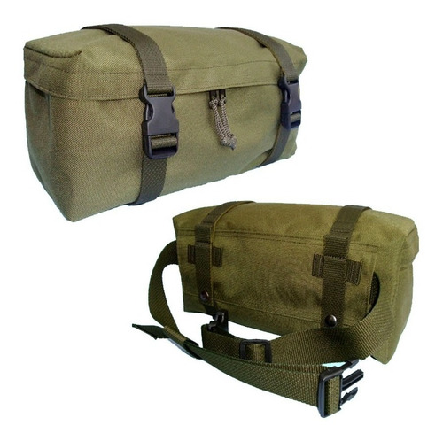 Riñonera/pouch/bolso De Cintura/waist Pack/tactico Militar/complemento Mochilas Y Chalecos/policia/gendarmeria/camping