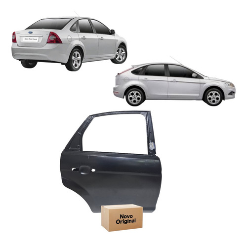 Porta Traseira Direita Ford Focus 09/13 8m51a24630ae Nova Or