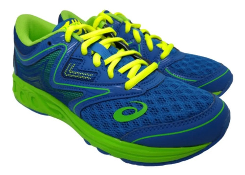 Tenis Asics Niños Kids Azul Noosa Gs Correr Running C711n | Meses sin  intereses