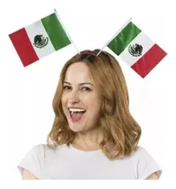 Comprar 10 Pza Diadema Bandera Mexico Tricolor Para Fiestas Patrias