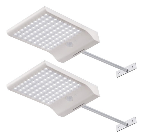 Luces Solares Exteriores Con Sensor De Movimiento Y 80 Led