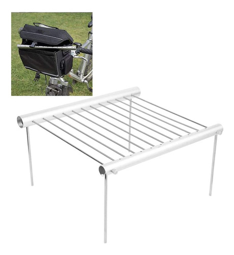 Parrilla De Barbacoa Plegable Portátil Para Acampar Al Aire
