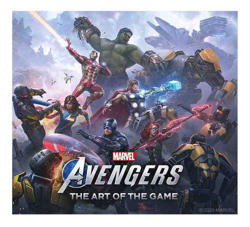 Marvel's Avengers The Art Of The Game, De Paul Davies. Marvel Art Book Editorial Titan Comics - Yump, Tapa Tapa Dura En Español, 2024