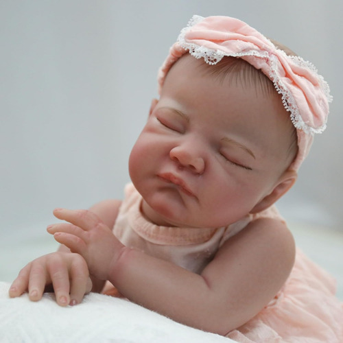 Bebes Reborn Silicona August Awake Realista Juguetes Niñas