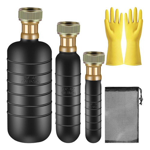 Drene El Kit De Vejiga Con Guantes Y Bolsa De Almacenamiento