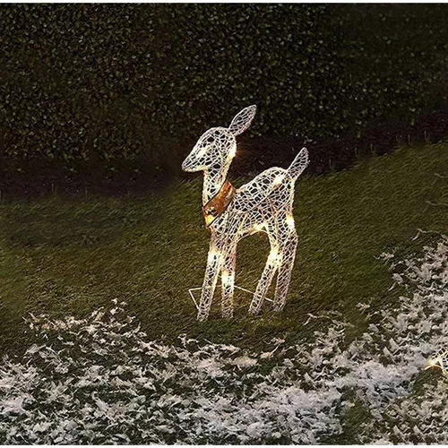 3 Decoraciones Navideñas Para Jardín Al Aire Libre Iluminada