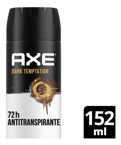 Antitranspirante Axe Dark Temptation Antibacterial X 152 Ml