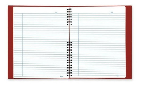 Blueline Notepro - Cuaderno Rojo, 11 X 8.5 Pulgadas, 200 Pgi